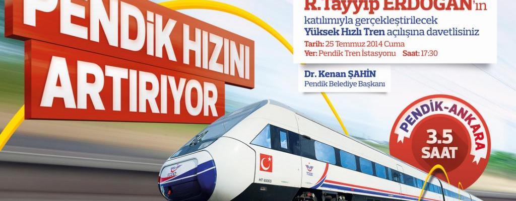 Ankara İstanbul Hızlı Treni Açılış Töreni