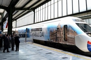 139 - Yüksek Hızlı Tren İstanbul'da. Foto: TCDD
