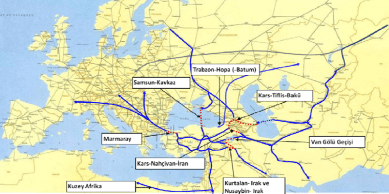 232 - Planlanan Uluslararası Demiryolu Bağlantıları