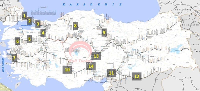 268 - Demiryolu Çalışmaları ve Kısıtlamalar Nisan 2015