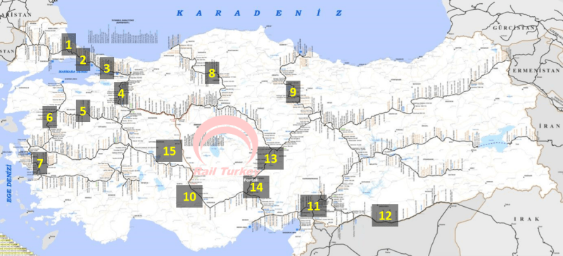295 - Demiryolu Kısıtlamaları Haziran 2015