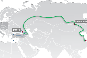 311 - Suzhou Poti tren güzergahı
