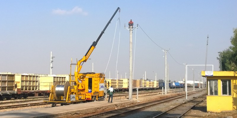Demiryollarında Elektrifikasyon Çalışmaları