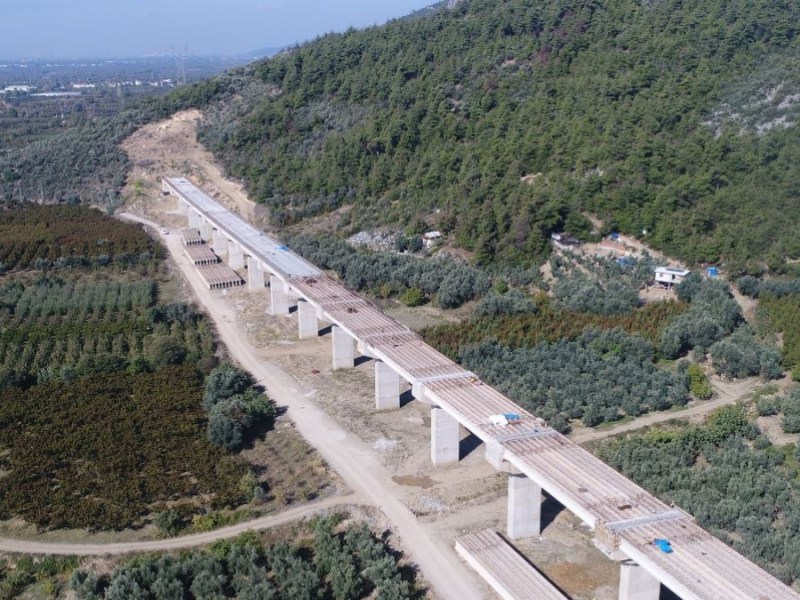 Bandırma Bursa Osmaneli hızlı tren hattı