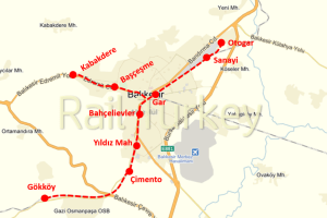 460 - Balıkesir Banliyo Treni Projesi