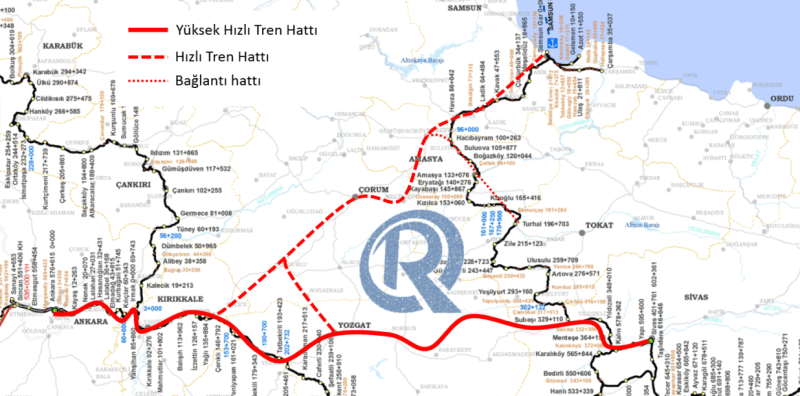 481 - Samsun Hızlı Tren Hattı