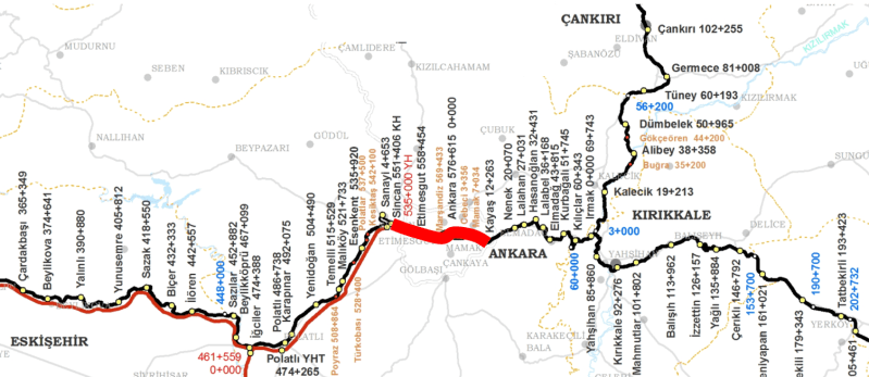 514 - Sincan Kayaş Demiryolu
