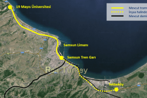 539 - Samsun Tramvay Güzergahları