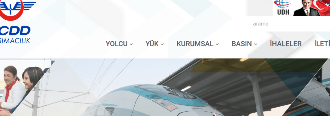667 - TCDD Taşımacılık web sitesi