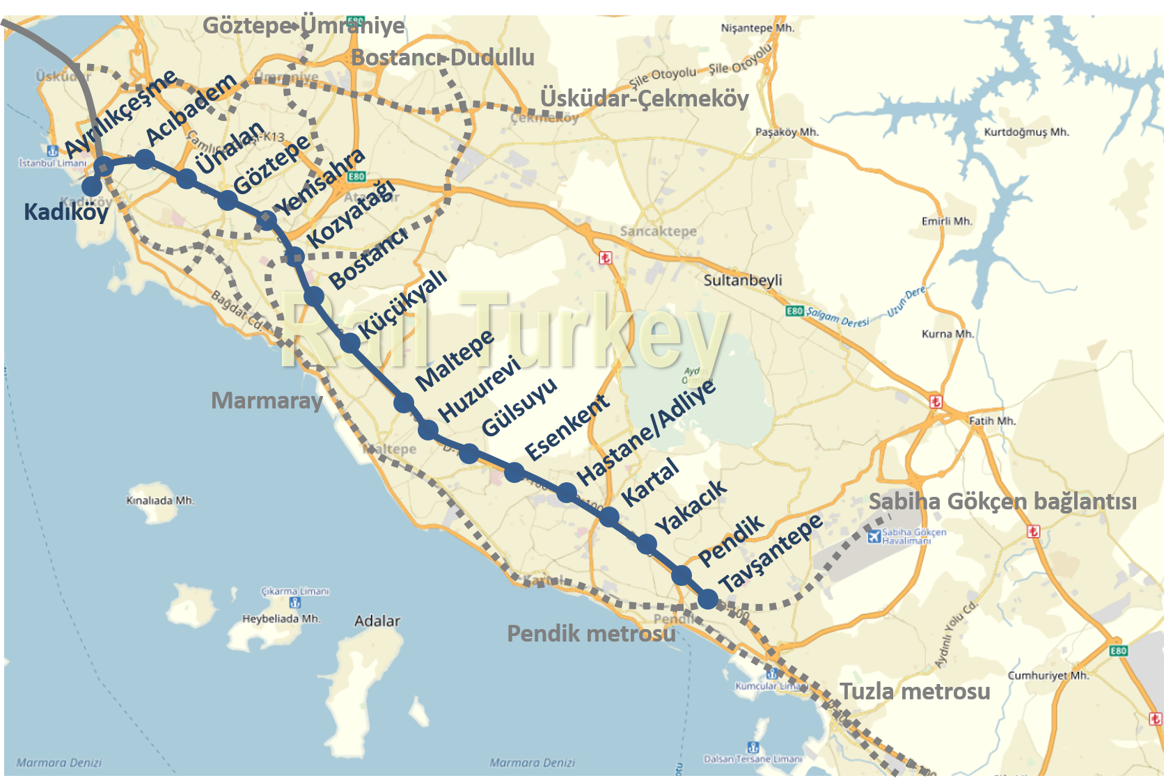 Kadıköy-Kartal-Tavşantepe metrosu (M4)