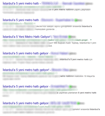 google benzer sonuclar