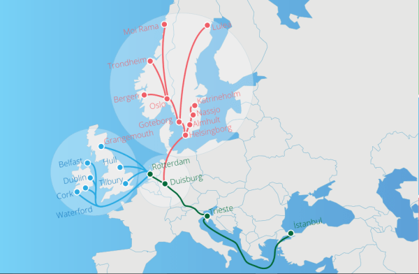 greenbridge intermodal ağı