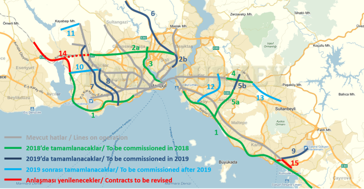 838 - İstanbul metro projeleri ne zaman bitecek?