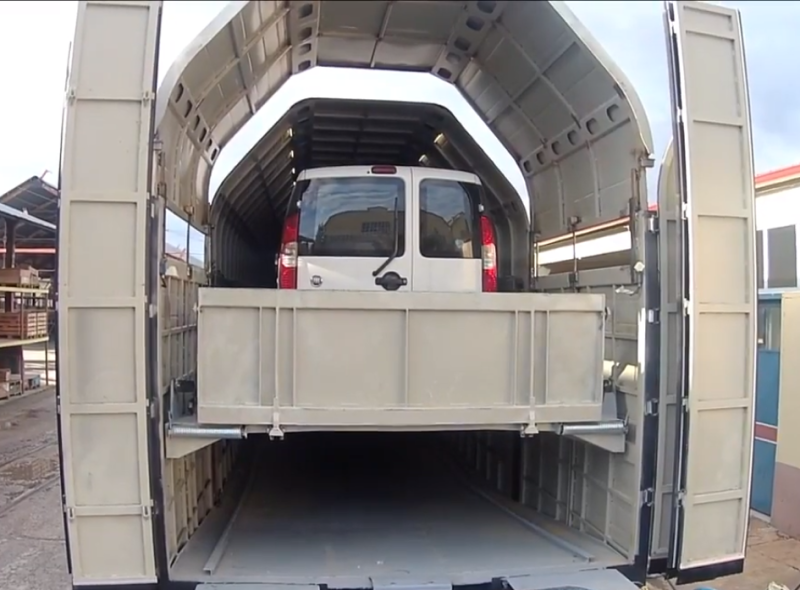 Tülomsaş araç taşıma vagonu